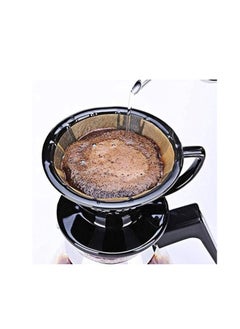 Spaceshoop Coffee Filters Disposable Round Paper Filter White for Home Office Use Pour Over and Drip Coffee Maker 100pcs  - Image 3