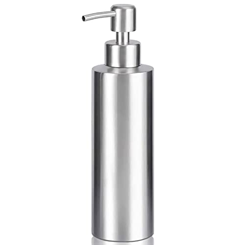 ARKTEK -Stainless Steel Countertop soap dispenser Rust Proof Liquid Hand soap dispenser, Premium Kitchen Pump for Liquid Bathroom Hand Dish Lotion (11.8 Oz / 350 ml) - Image 1