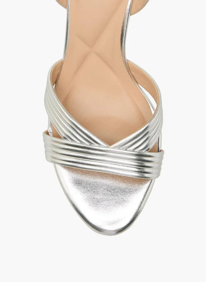 Celeste SILVER Sm-Ladiessandalsheel Sandalsheel Sandals for Women | Best Price UAE
