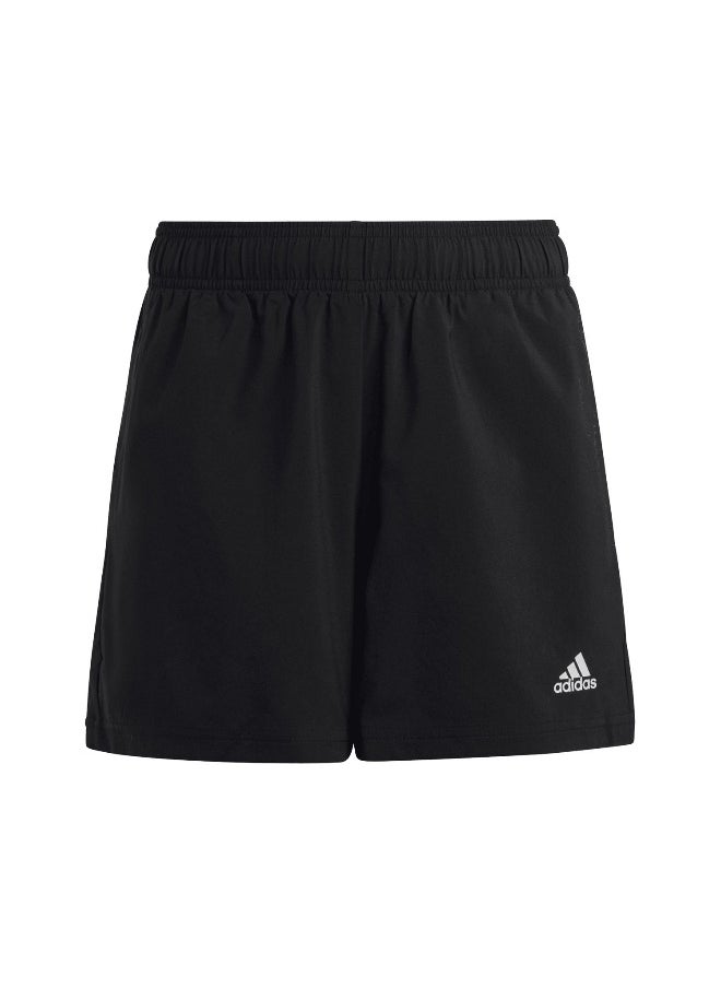 Adidas adidas U Pl Chelsea Black Training Shorts 7-8Y  - Image 2