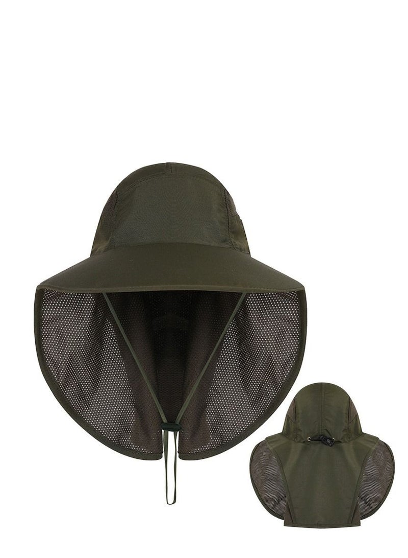 Loquat Practical Cap Hat Anti-UV Outdoor Travel Fishing Climbing Camping Picnic Sunhat