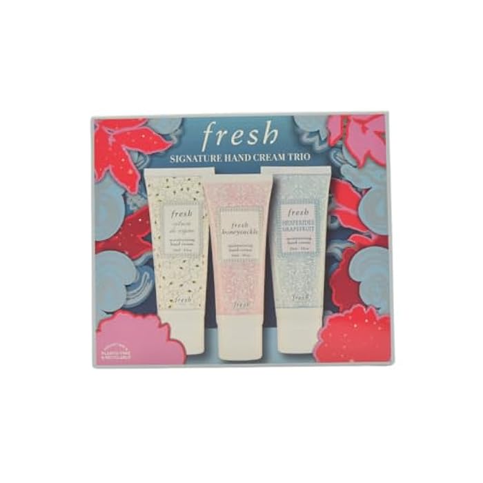 Fresh Signature Hand Cream Trio for Women - 3 Pc 1oz Moisturizing Hand Cream - Citron De Vigne, Honeysuckle, Hesperides Graperfruit - Image 1