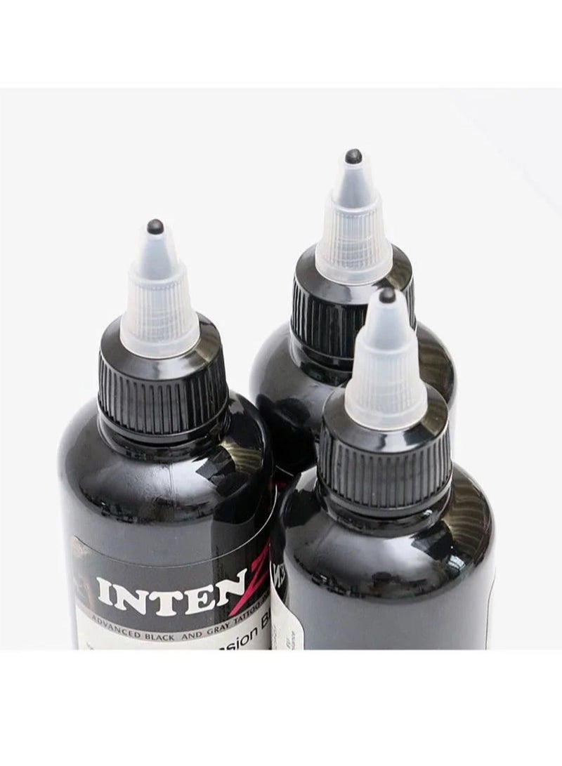 Intenze Tattoo Ink, Tattoo Equipment, Tattoo Pigment, Black Secant Fogging Pigment, Easy to Color Tattoo, Friendly Tattoo Color, Black 100ml - Image 3