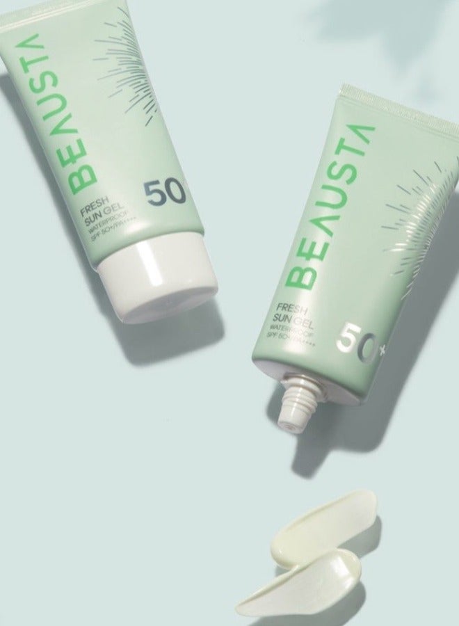 BEAUSTA Refreshing and water proof sun protect gel - Image 2