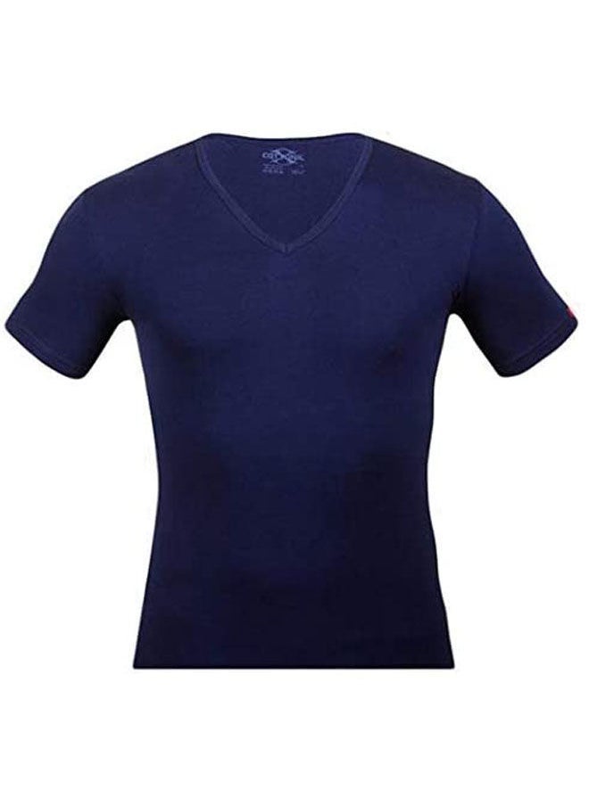 COTTONIL Round Neck Short Sleeve Undershirts 