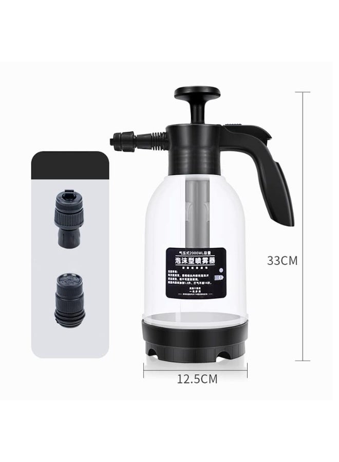 2L Foam Sprayer Car Wash Tools Foam Maker Garden Water Spray Bottle Auto Cleaning Spray Water Can Car Cleaning Tools-2L - Image 2