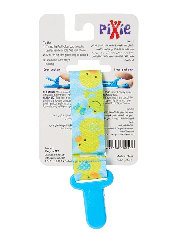 Pixie حامل مصاصة بيكسي بتصميم بطة، عبوة من 4 - Image 2