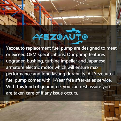 Yezoauto Fuel Pump with Installation Accessories Replace Walbro 255LPH GSS340 - Image 5