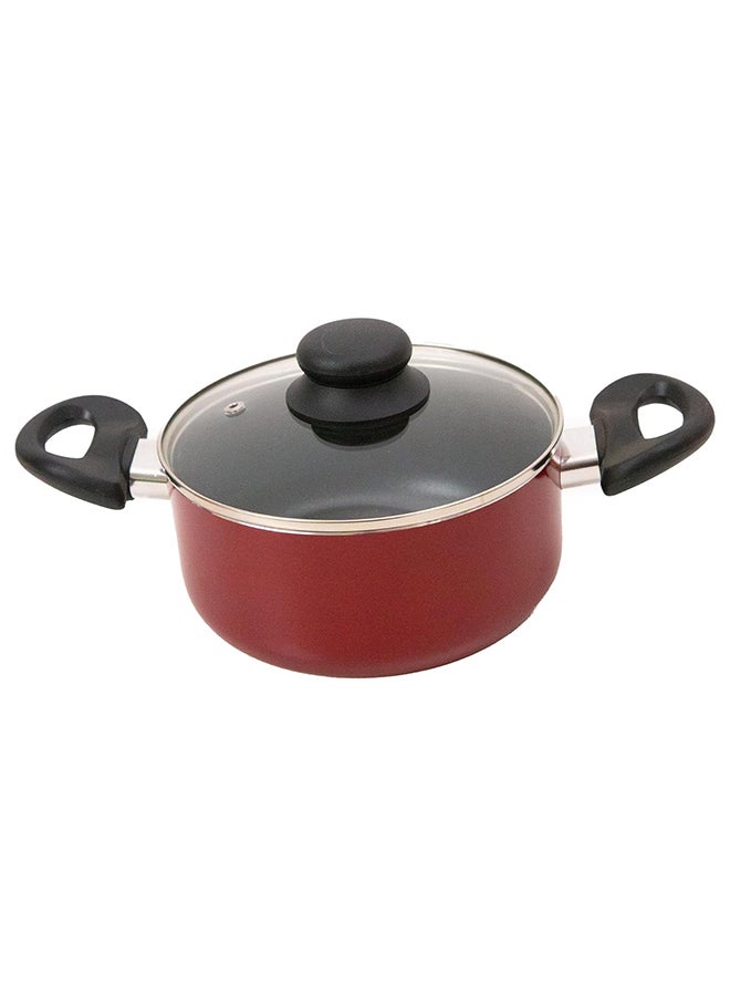 Beefit Non Stick Casserole 18Cm; Non Stick Casserole; Cookware; 18Cm ; Casserole With Glass Lid - Image 1