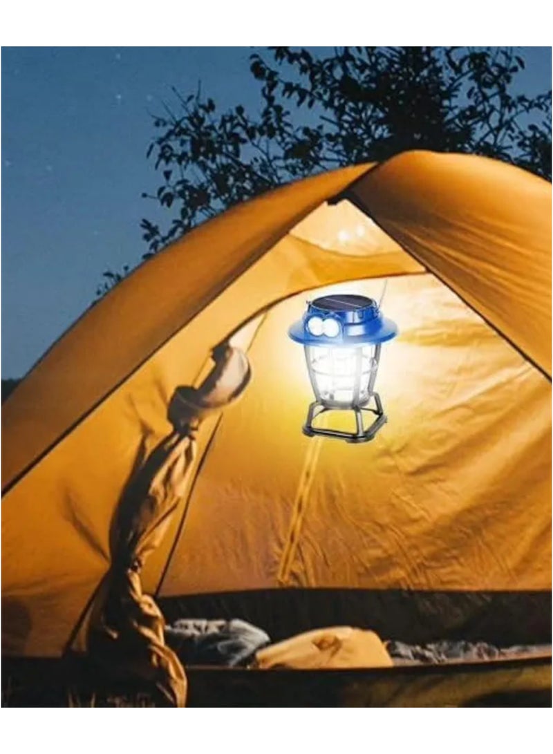 Multi Functional Waterproof 300 Lumen Solar Lamp Portable - Image 3