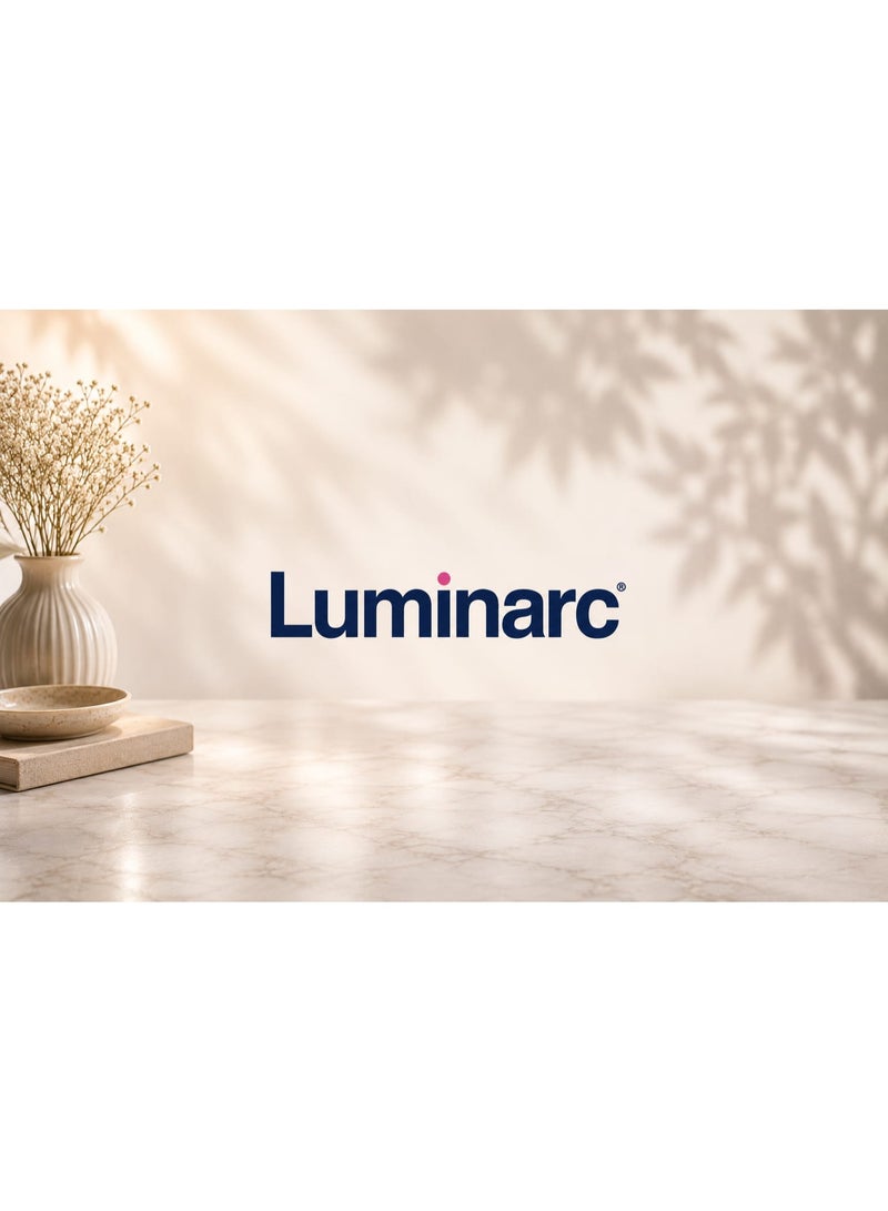 Luminarc Florero, 3-Piece Premium Quality Mug Glass Tumblers Clear 8.5 oz - Image 5
