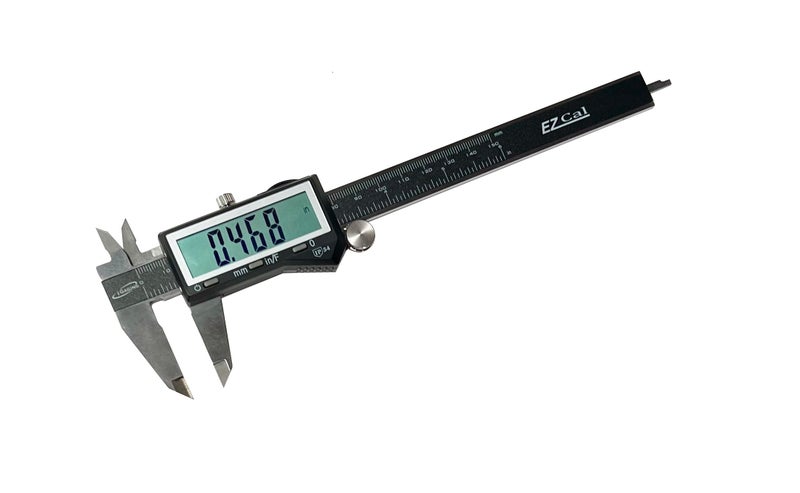 iGaging IP54 Electronic Digital Caliper 0-6" Display Inch/Metric/Fractions Stainless Steel Body - Image 1