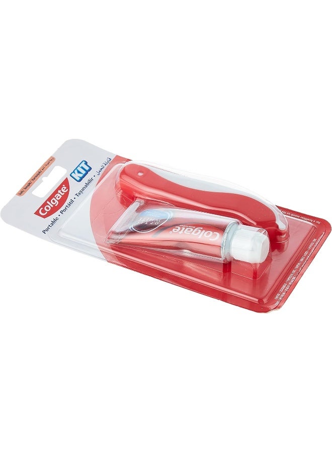 Colgate طقم السفر مع معجون الأسنان 20 مل + فرشاة أسنان قابلة للطي - Image 3