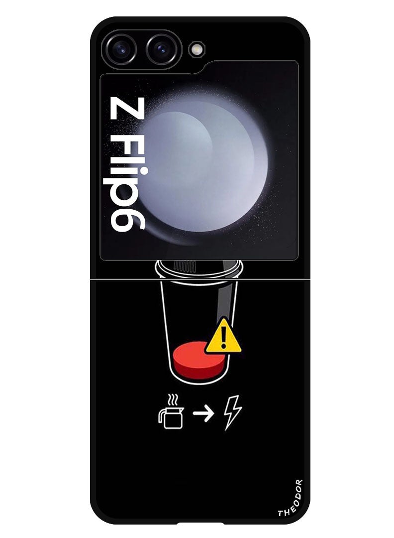 Theodor Protective Case Anti Scratch Shock Proof Bumper Cover For Samsung Galaxy Z Flip 6 Recharge - Image 1