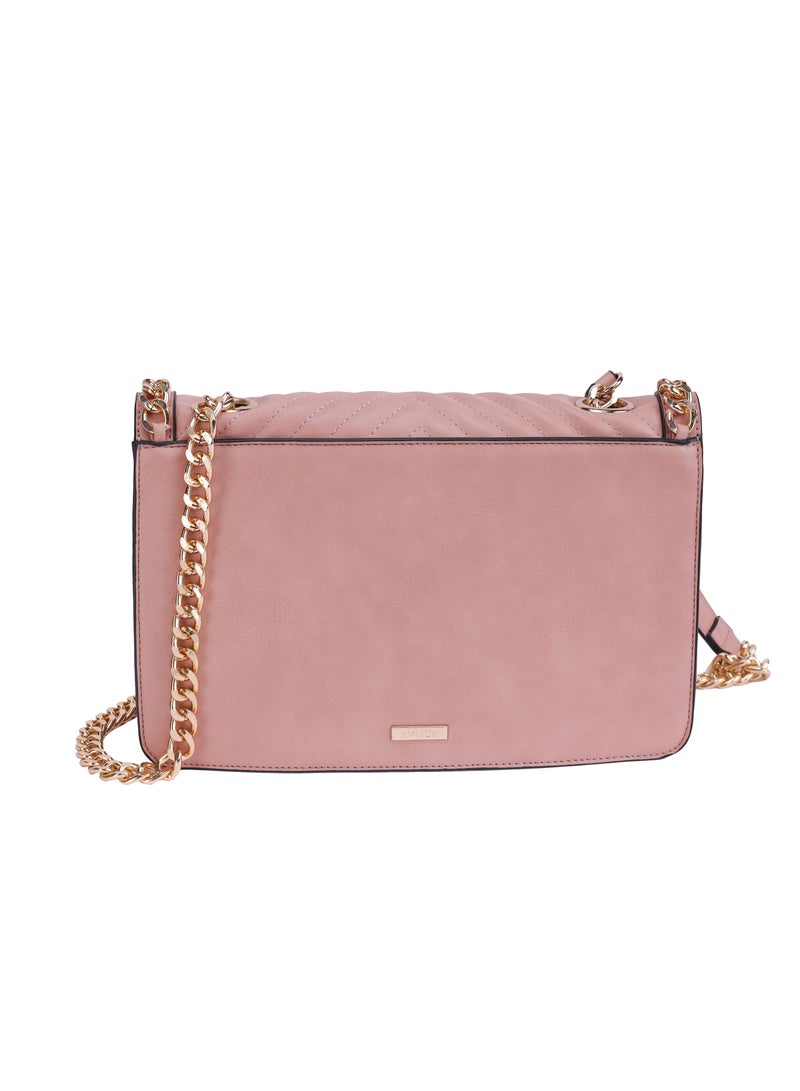 AMICA Izabella Women's Crossbody Bag in Pink - Image 3