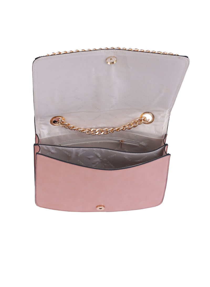 AMICA Izabella Women's Crossbody Bag in Pink - Image 2