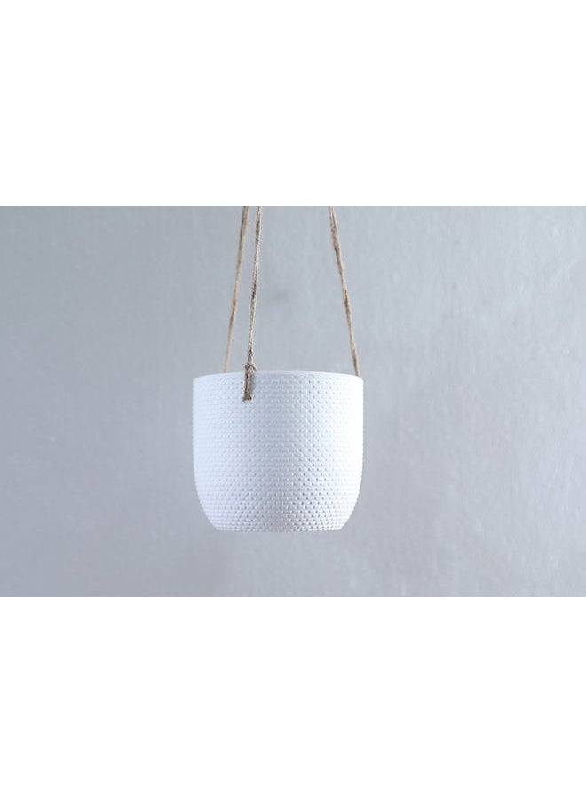 Pan Home - Mystiga Hanging Planter White 12cm - Image 1