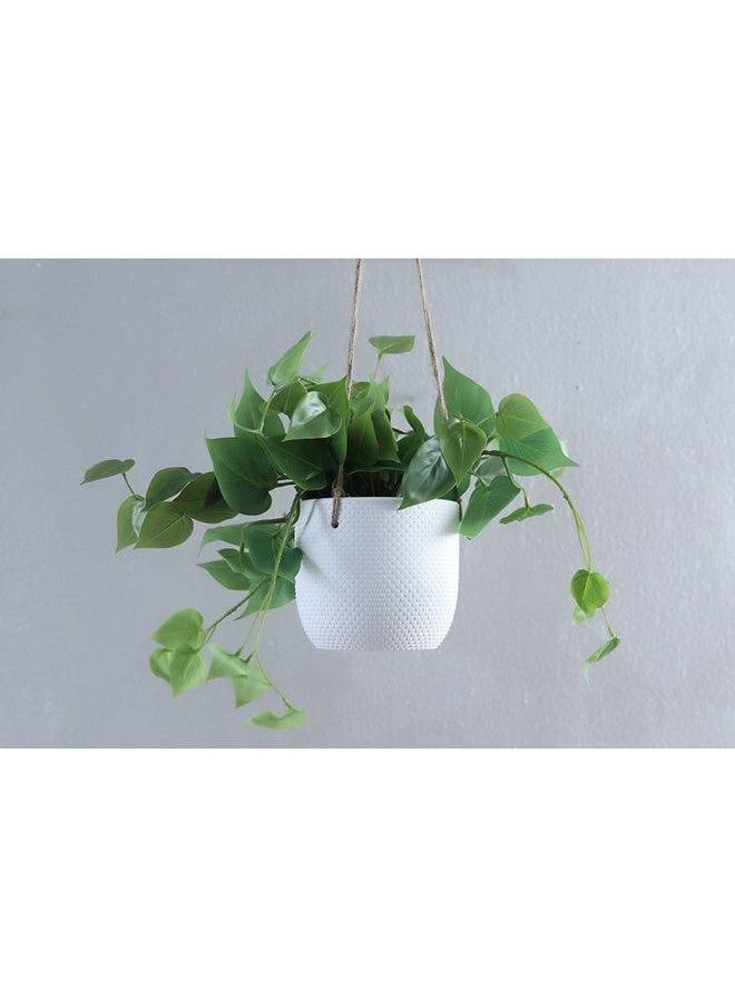 Pan Home - Mystiga Hanging Planter White 12cm - Image 1