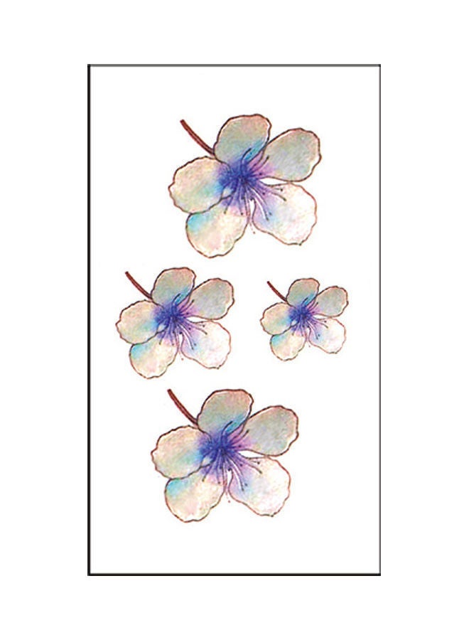 NIBEMINENT Waterproof Fashionable Temporary Tattoo Sticker Multicolour - Image 1