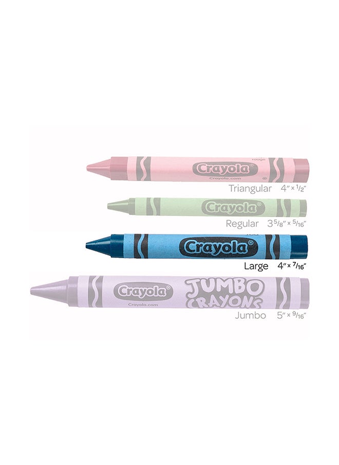 Ultra Clean Washable Crayons, Large Crayons For Toddlers, 16 Count, Gifts For Kids