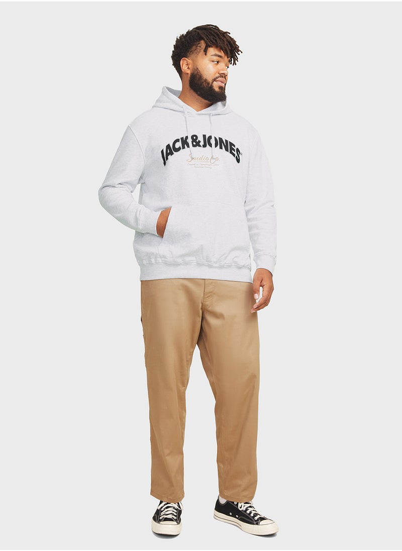 JACK & JONES Plus Size Logo Hoodie  - Image 5