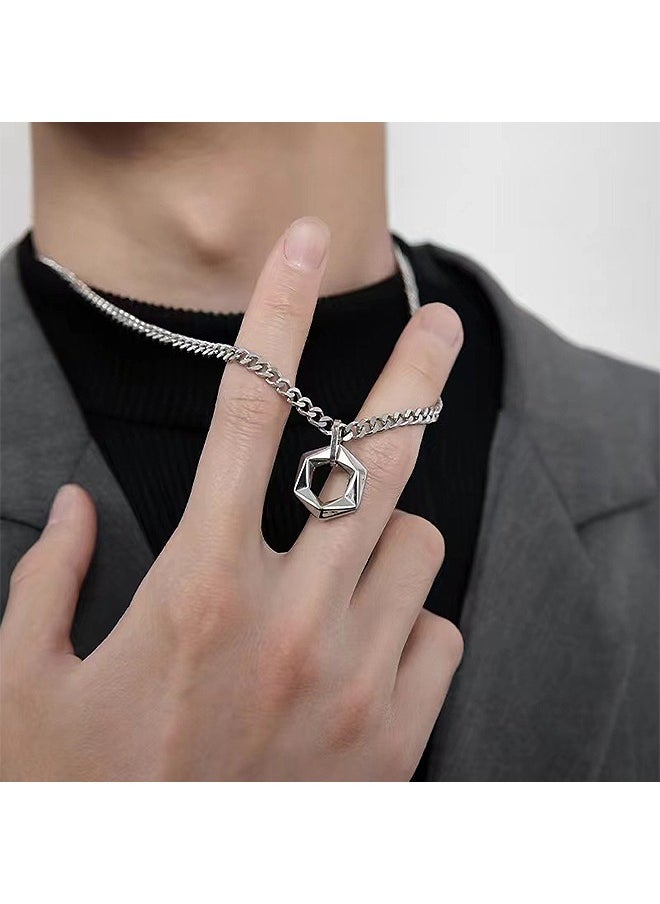 HS Fashionable Pendant Necklace Chain Cool Sweater Chain For Men And Women Jewelry Gift For Lover And Friend  - Image 1
