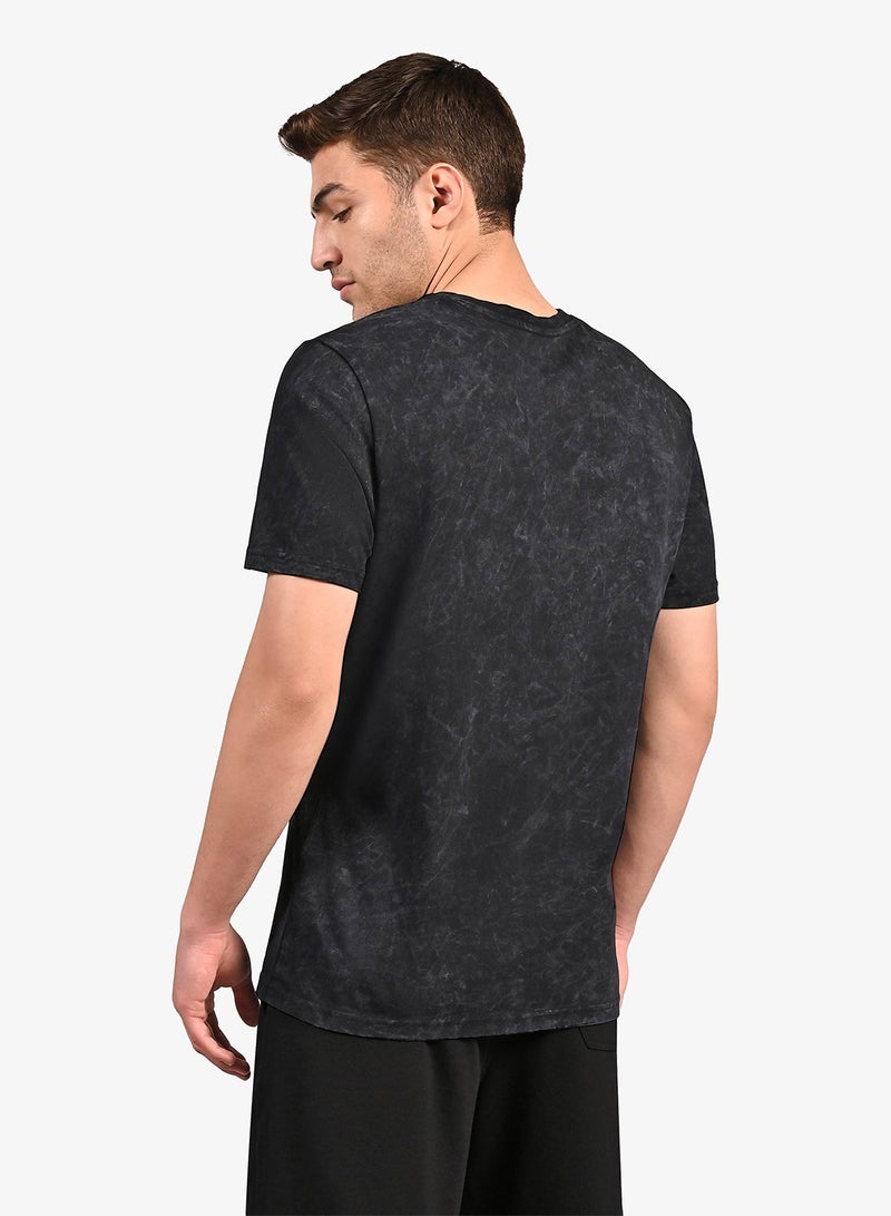SKECHERS Acid Wash Graphic T-Shirt - Image 2