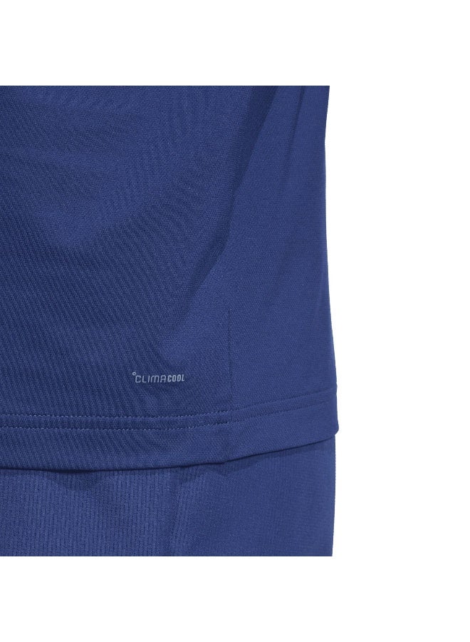 اديداس قميص بولو كلوب بيكيه أزرق بأكمام قصيرة للرجال - Image 5