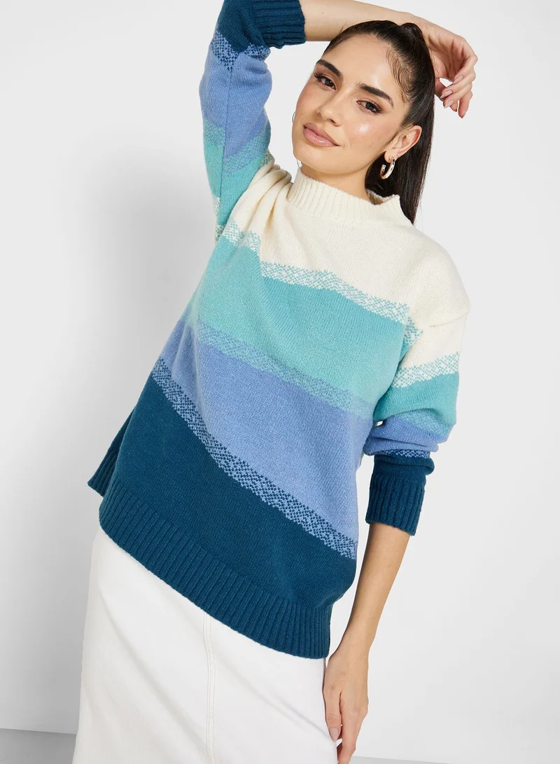 Ginger Colorblock Cardigan