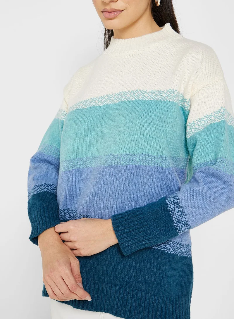 Ginger Colorblock Cardigan