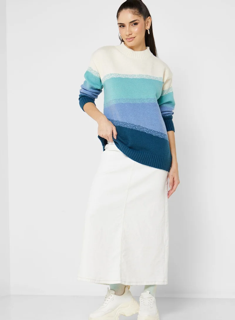 Ginger Colorblock Cardigan