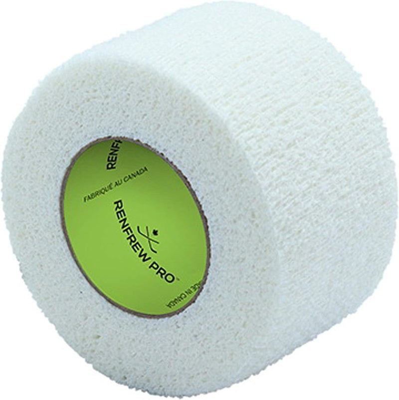 Stretchrap Grip Tape Scapa Hockey Stick, 1 Roll (1.5"/6yds, White)