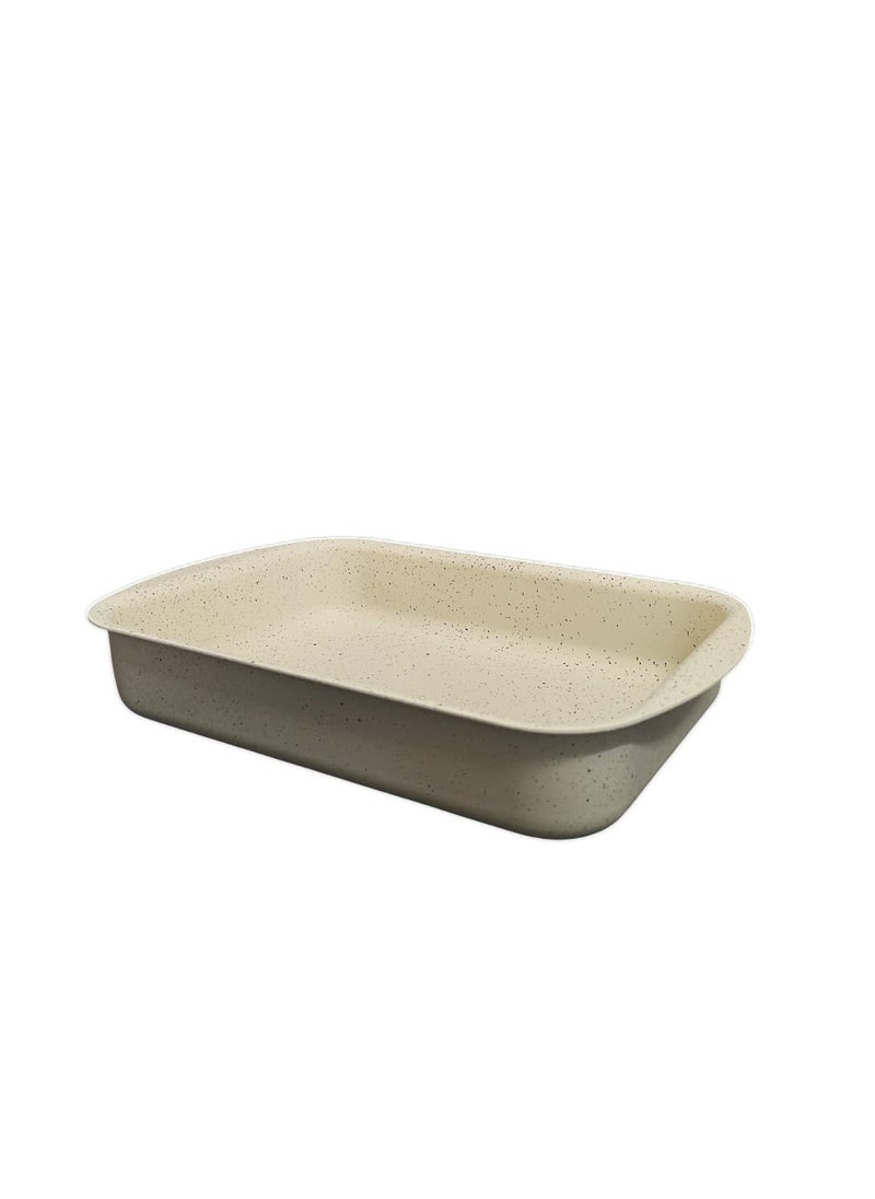 Rema Rectangular oven tray set of 3 granite sizes 25 + 30 + 35  - Image 4