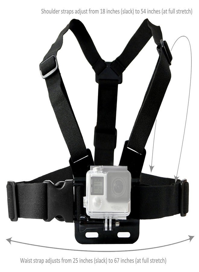 في في هوي حزام صدر قابل للتعديل من VVHOOY لكاميرات GoPro Hero 6/5 Black وHero 4 Session وAKASO EK7000 وAPEMAN وFITFORT وODRVM وCampark Action Camera Accessories - Image 5