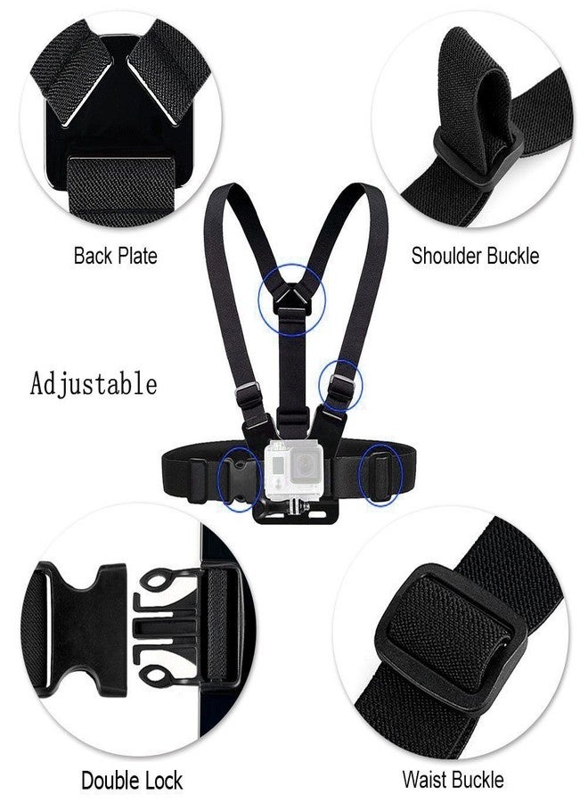 في في هوي حزام صدر قابل للتعديل من VVHOOY لكاميرات GoPro Hero 6/5 Black وHero 4 Session وAKASO EK7000 وAPEMAN وFITFORT وODRVM وCampark Action Camera Accessories - Image 3