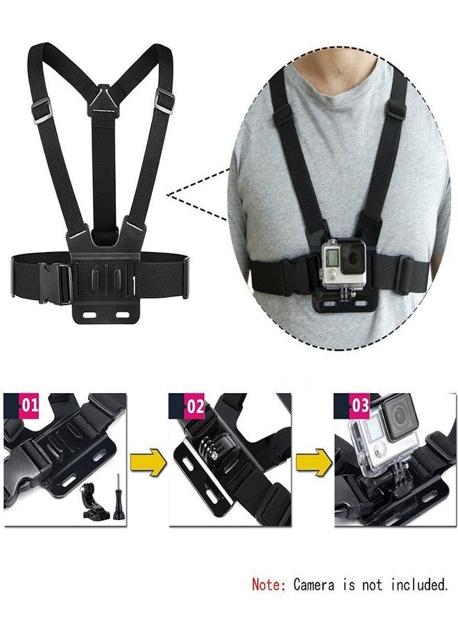 في في هوي حزام صدر قابل للتعديل من VVHOOY لكاميرات GoPro Hero 6/5 Black وHero 4 Session وAKASO EK7000 وAPEMAN وFITFORT وODRVM وCampark Action Camera Accessories - Image 2
