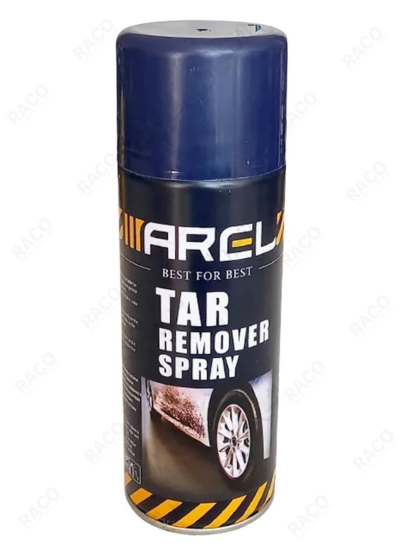 RACO RACO Arel Tar Remover Spray, Powerful Stain and Residue Cleaner for Cars, Asphalt, Driveways, and Outdoor Surfaces | Removes Tar, Grease, Glue,Bitumen, Oil, and Other Stubborn Marks, 450ml  - Image 2