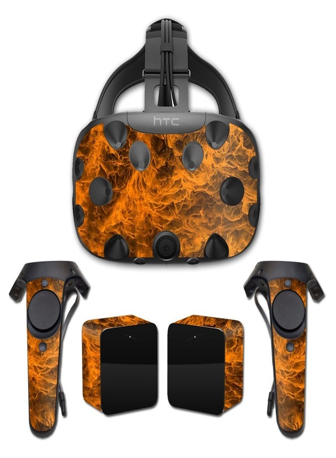 MIGHTY SKINS MightySkins Skin Compatible with HTC Vive Full Coverage - Burning Up | Protective, Durable, and Unique Vinyl Decal wrap Cover | Easy to Apply, Remove, and Change Styles | Made in The USA - Image 1