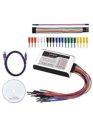 16 Channels Logic Analyzer USB 2.0 Interface 100MHz Sampling Rate Supports PC Software for Timing Judgment and Analysis - pzsku/ZDD9AC5D565BAE5DE0DBDZ/45/_/1679992754/48592ff7-bc48-4f77-ab98-0f1ed527c279