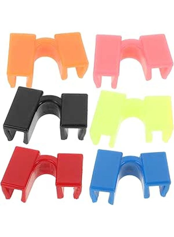 Reusable Chopstick Training Helpers Set with Non Slip Hinged Clips 6 Colors for Adults and Beginners - Image 1