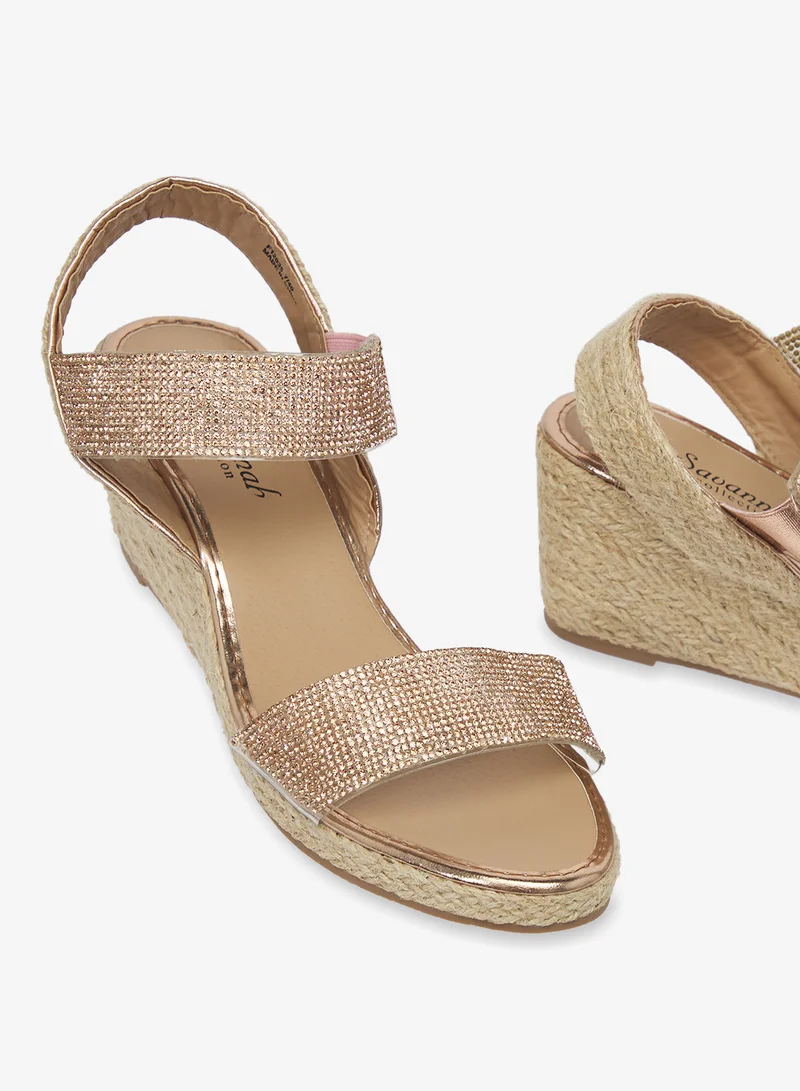 Savannah Collection  High Wedged Sandal for Women | Best Price UAE