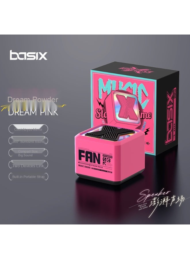 X3 New Mini Smart Wireless Bluetooth Speaker with Ambient Light, Portable Outdoor Desktop Audio System

(Note: Optimized the title for clarity and to appeal to a broader market.)