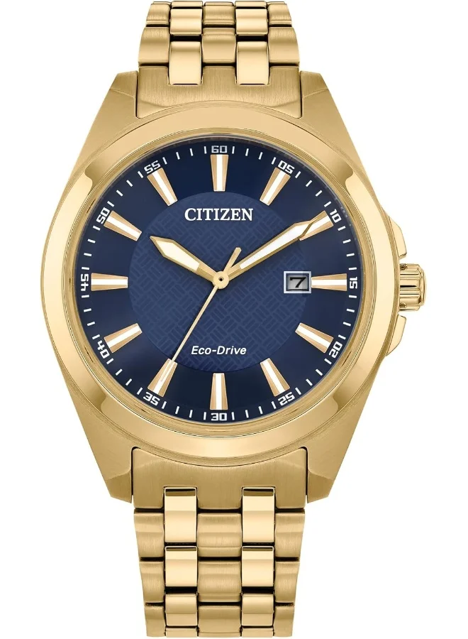 CITIZEN Citizen Dress Eco Drive BM7532-54L Blue and Gold Men's Watch