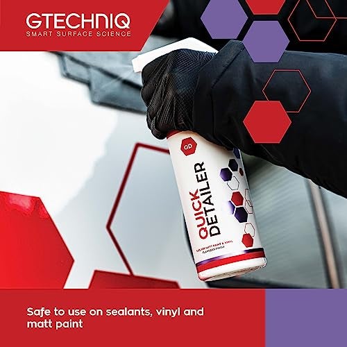 Gtechniq رذاذ تلميع السيارات السريع من جي تيك نيك لإزالة بصمات الأصابع وعلامات الماء، رذاذ تفصيل مناسب لهيكل السيارة 500 مل، ملحقات السيارات لمجموعة تفصيل السيارات - Image 5