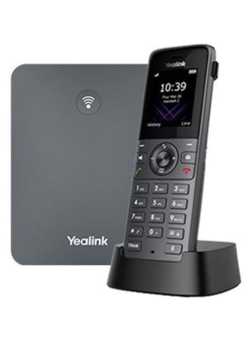 Yealink Yealink W73P DECT Phone System – Wireless VoIP Phone with Base Station, Scalable, SIP Compatible, Noise-Free Audio - Image 1