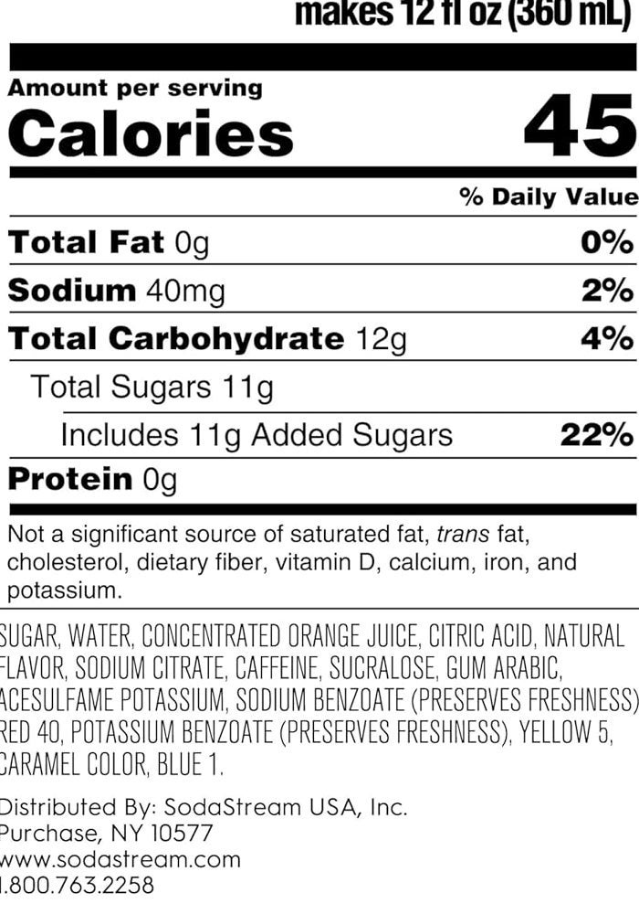 SodaStream MTN Dew Code Red Drink Mix - 440ml, Pack of 4 - Cherry Flavor Beverage Concentrate - Image 2