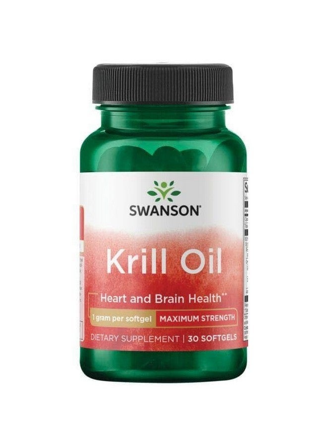 Swanson EFA Krill Oil-MAX STR 1 G 30 SGELS - Image 4