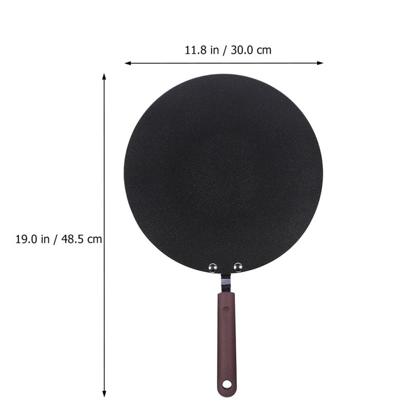 12 Inch Non Stick Frying Pan Skillet Induction Compatible for Gas Stove Sturdy Coating Kitchenware - Image 3