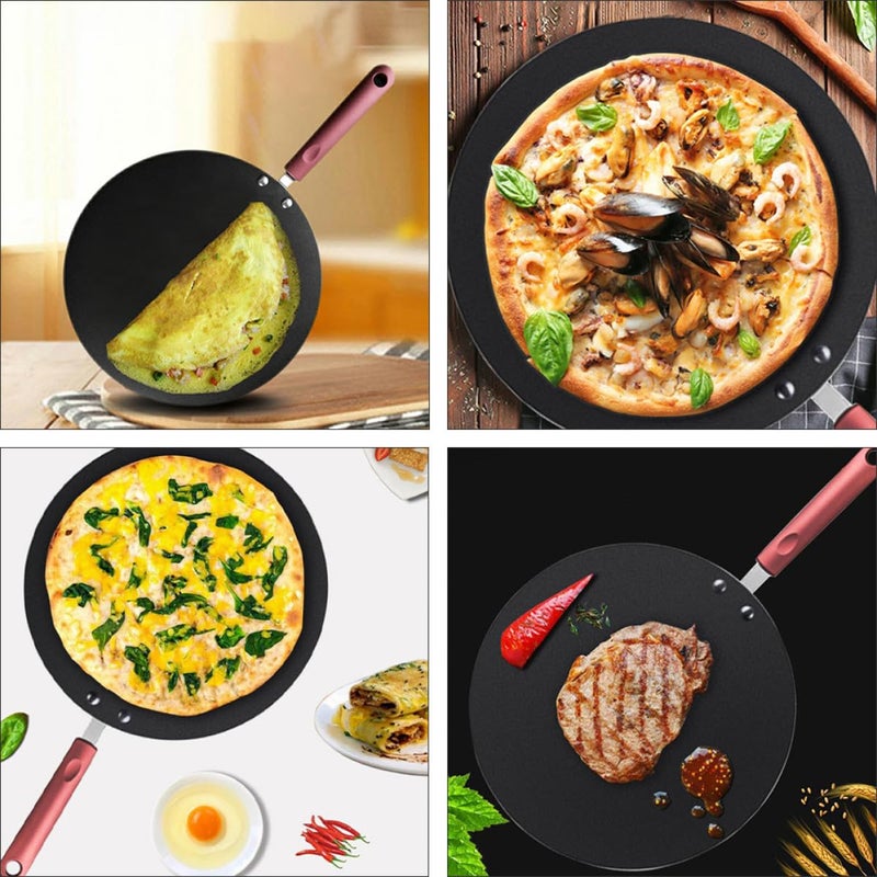 12 Inch Non Stick Frying Pan Skillet Induction Compatible for Gas Stove Sturdy Coating Kitchenware - Image 5