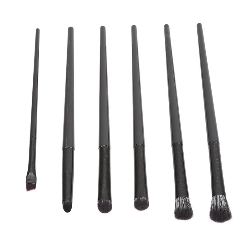 6pcs Eye Shadow Brushes Soft Fluffy Hair Easy Coloring Comfortable Grip Detail Makeup Brush Kit for Eyes - Image 4